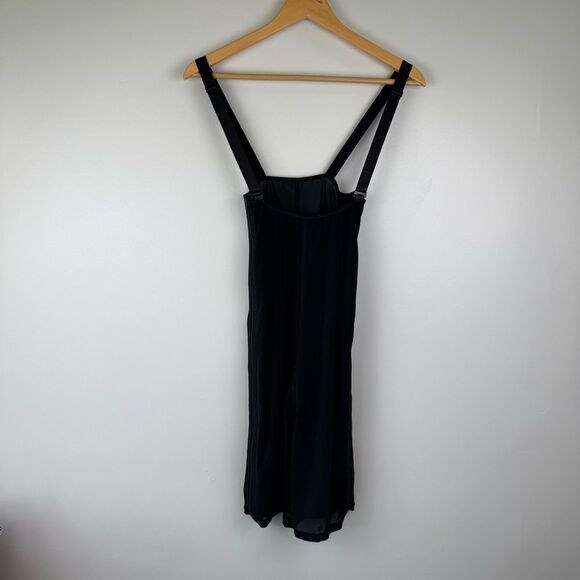 HK Maximum Zipper Short Overall Garment in Black Size Large SKU #: MZS-BL - Picture 2 of 9